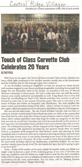 Central Ridge Villager 20th Feb 25